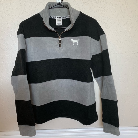 NWT Victoria Secret / Pink polar fleece sweater - Picture 2 of 7